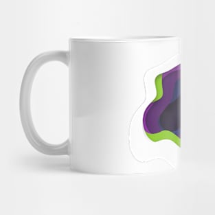 Geometric illusion popart Mug